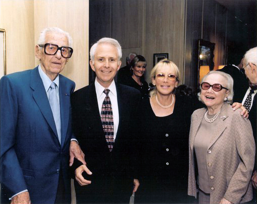 Susan & Allen M. Lawrence with Edie & Lou Wasserman